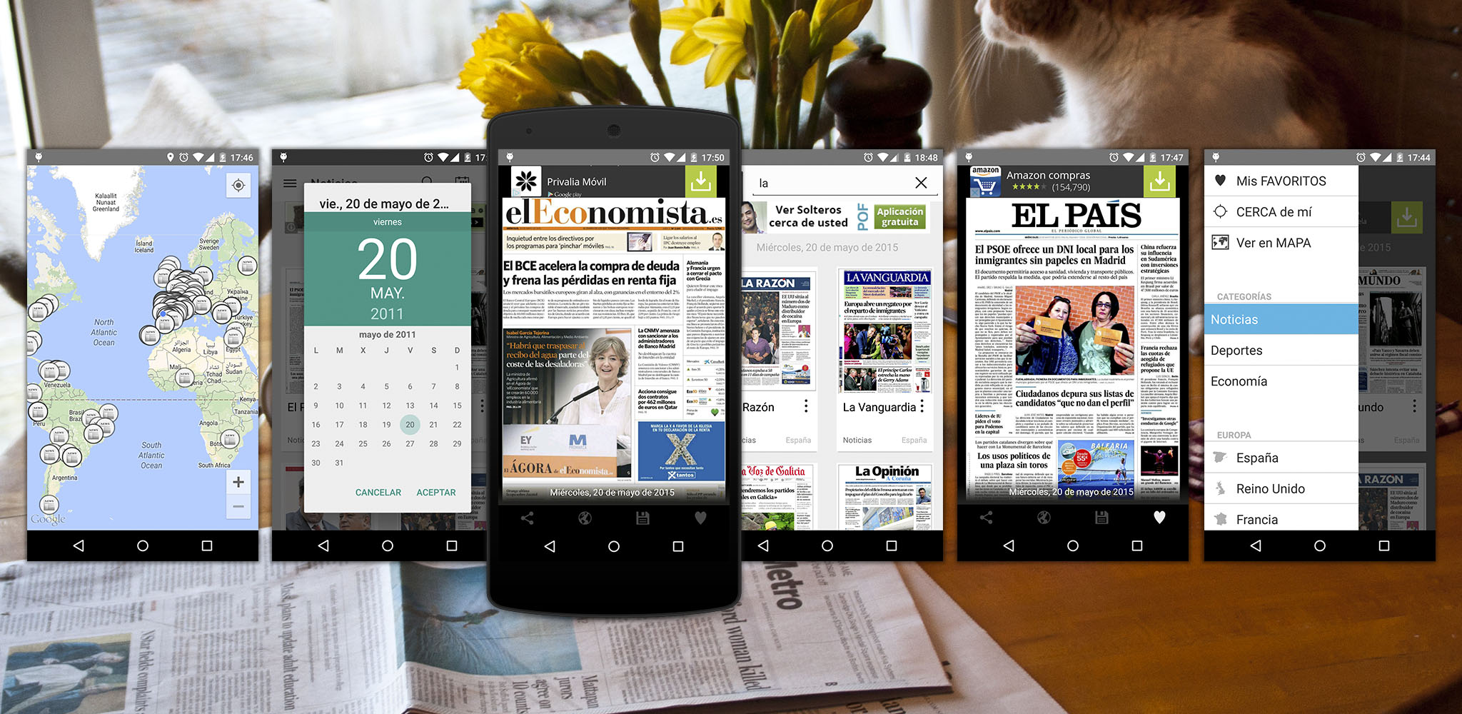 Smart Covers | La mejor manera de visualizar las portadas de los periódicos más leídos del mundo.
